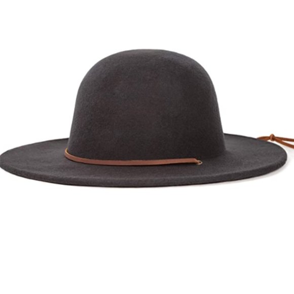 men's tiller wide brim felt fedora hat